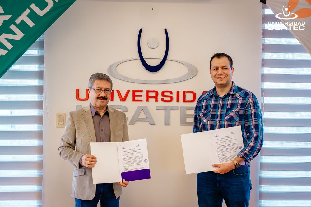 Ucatec y Quantum firman convenio para promover la innovación y sostenibilidad​