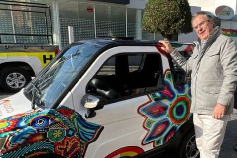 Asi es el vehiculo eléctrico boliviano de 6 mil dólares que ensamblan en Iztapalapa 