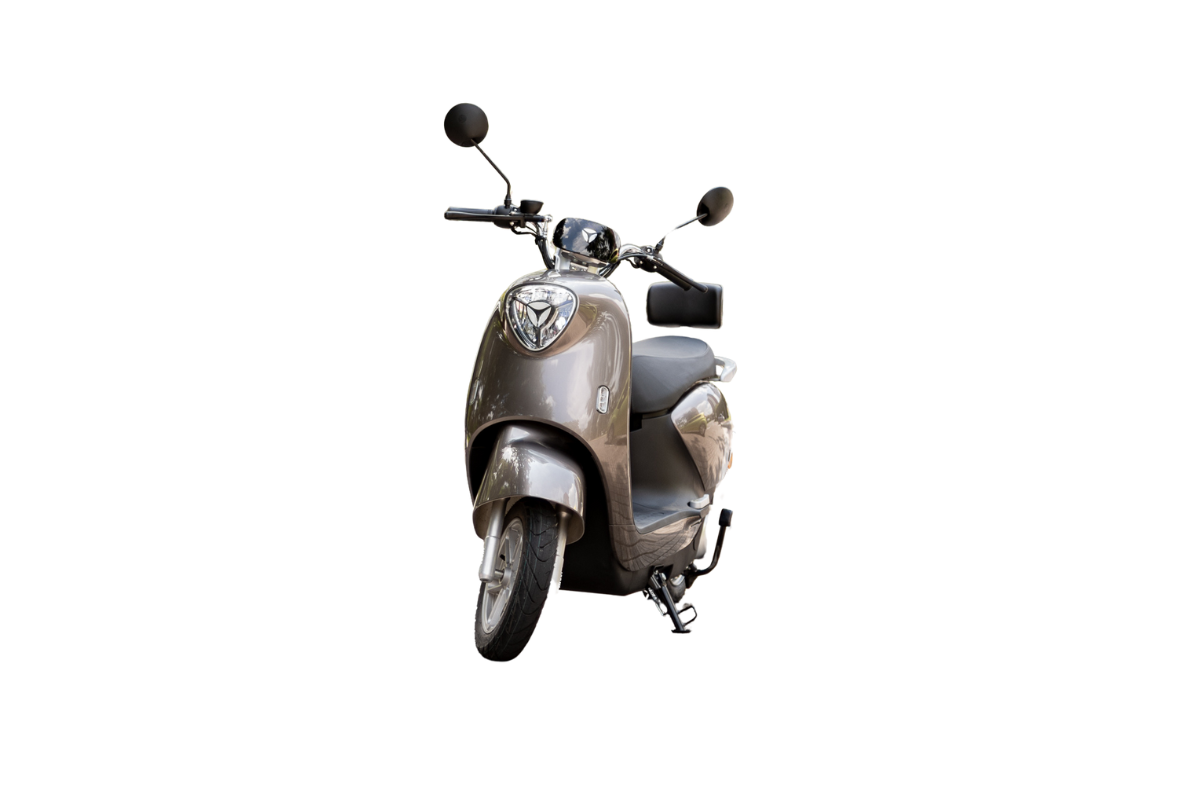 Vista exterior de la trimoto Electro Torito