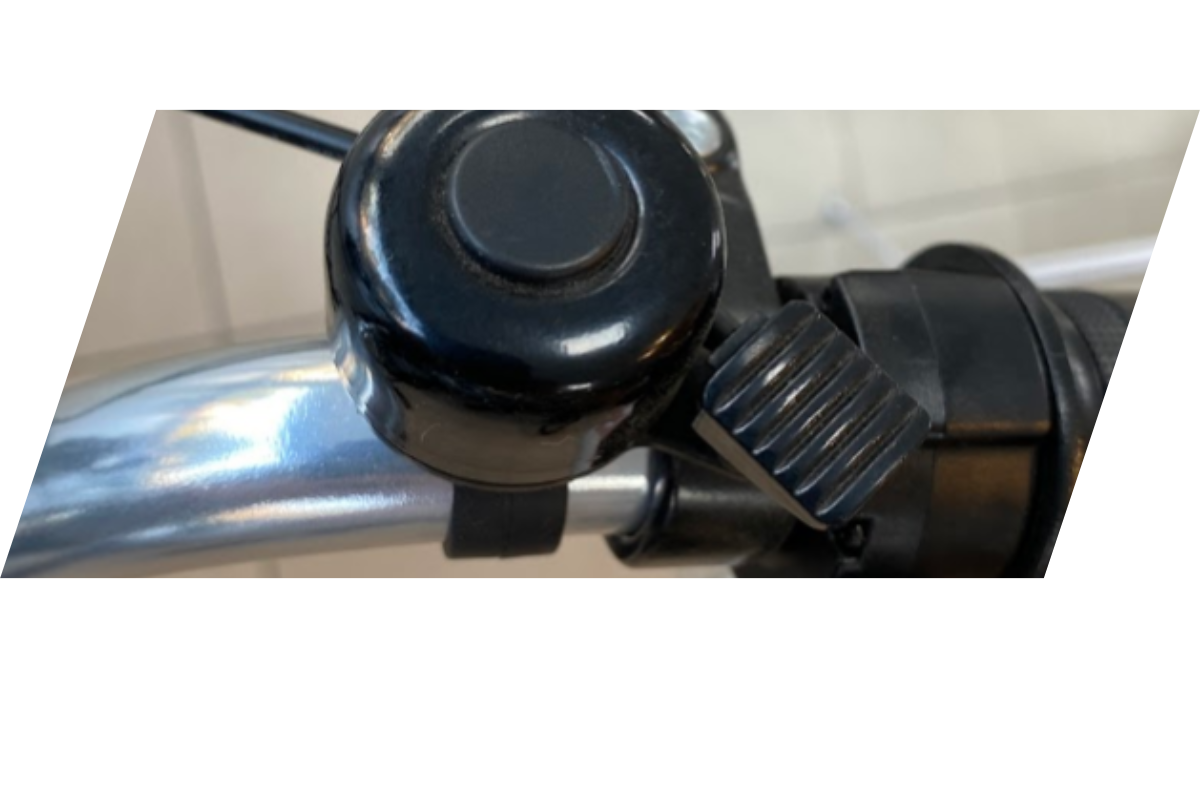 Detalle del sistema de frenos de la bicicleta A-5