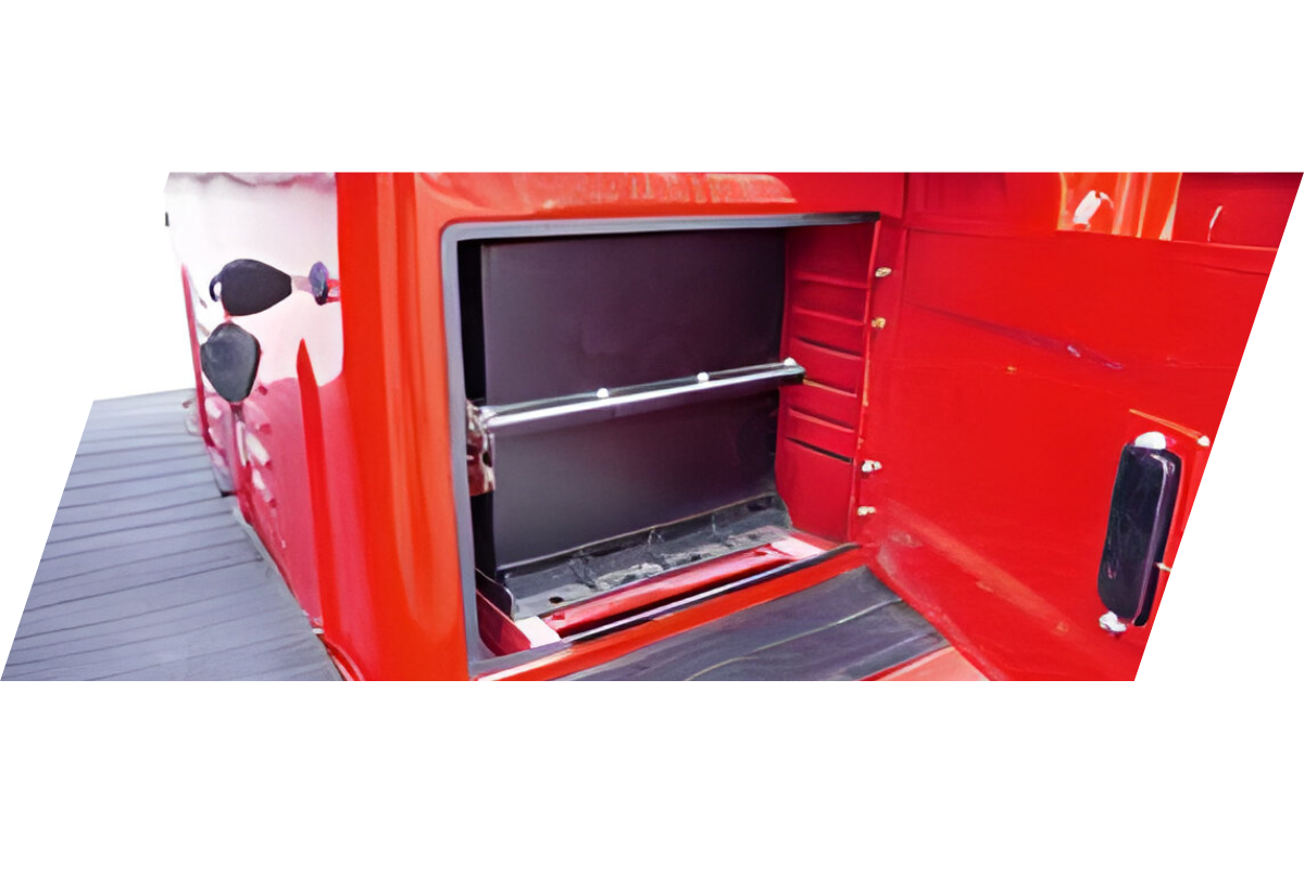 Vista exterior de la trimoto Electro Torito