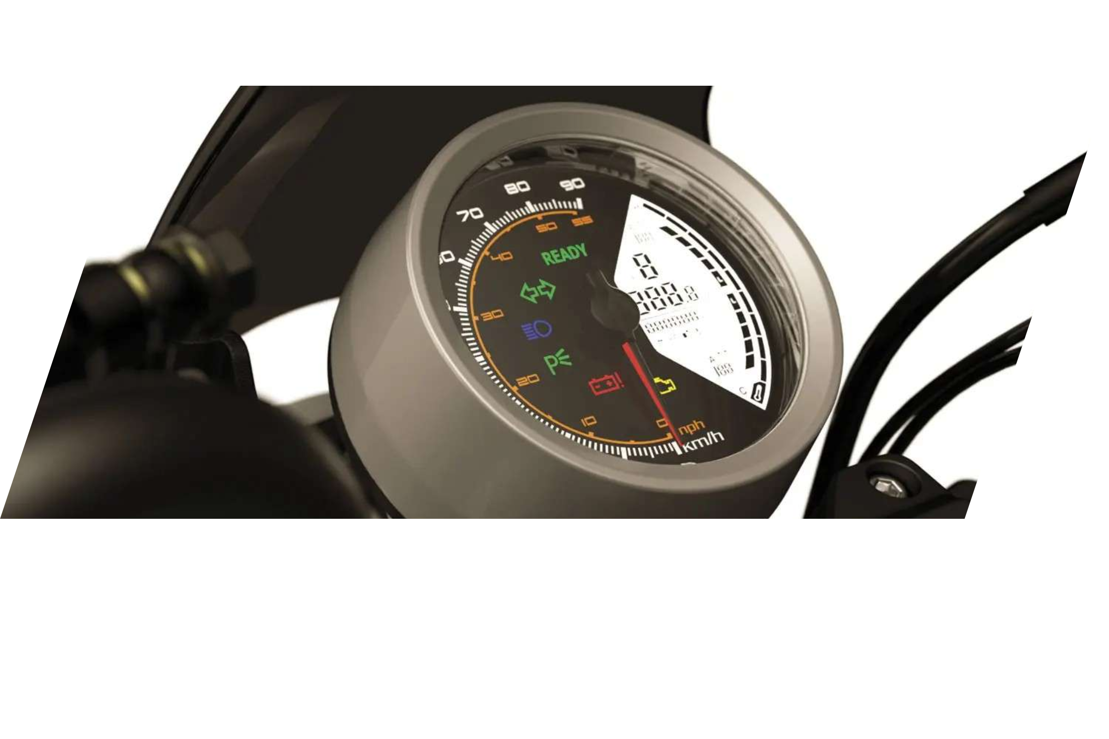 Panel de instrumentos digital de la TC Wanderer Pro