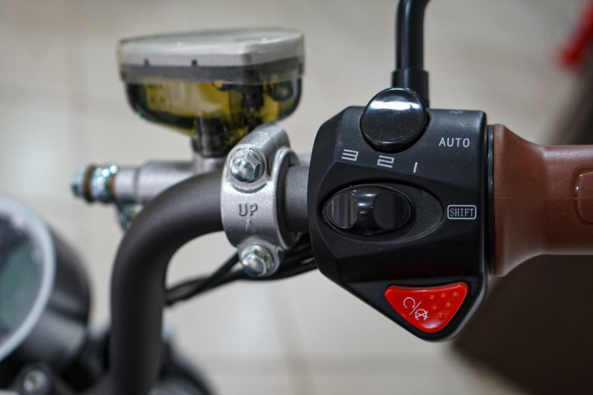 Selector de modos de conducción de la Quantum TC