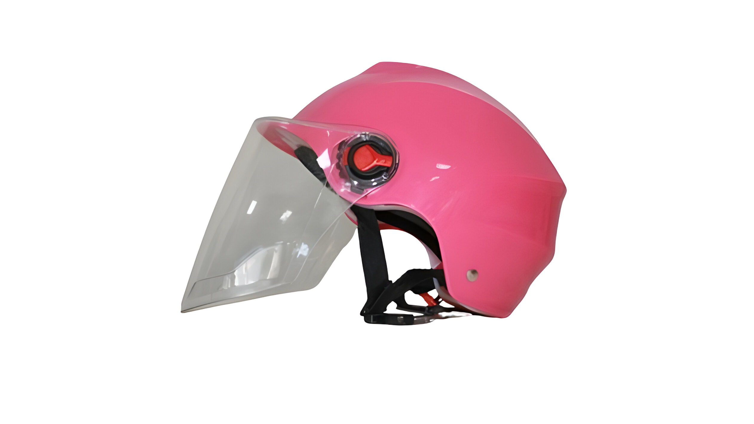 Casco con visera