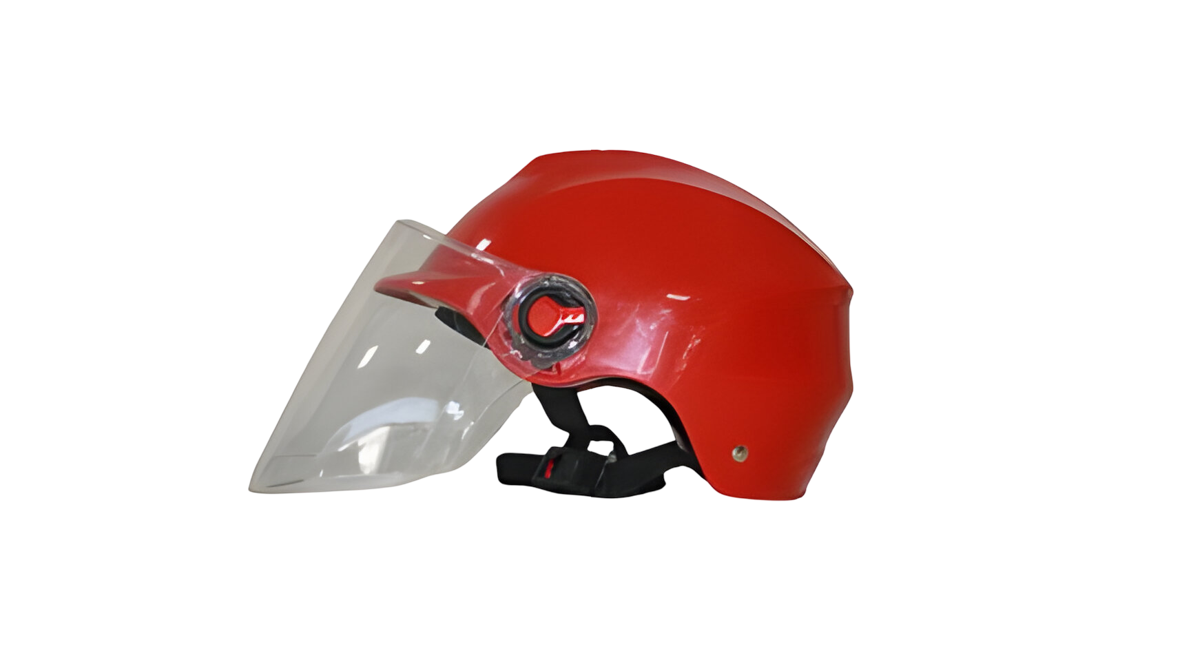 Casco con visera