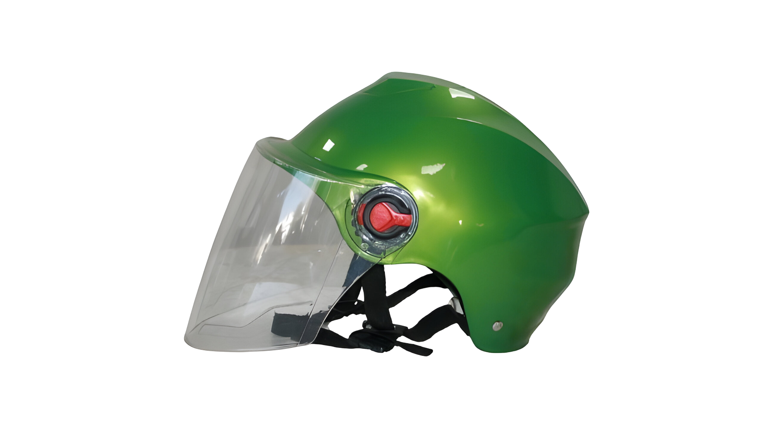 Casco con visera