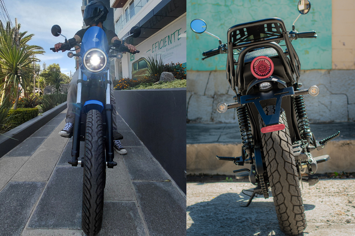 Vista frontal y trasera Quantum Trooper