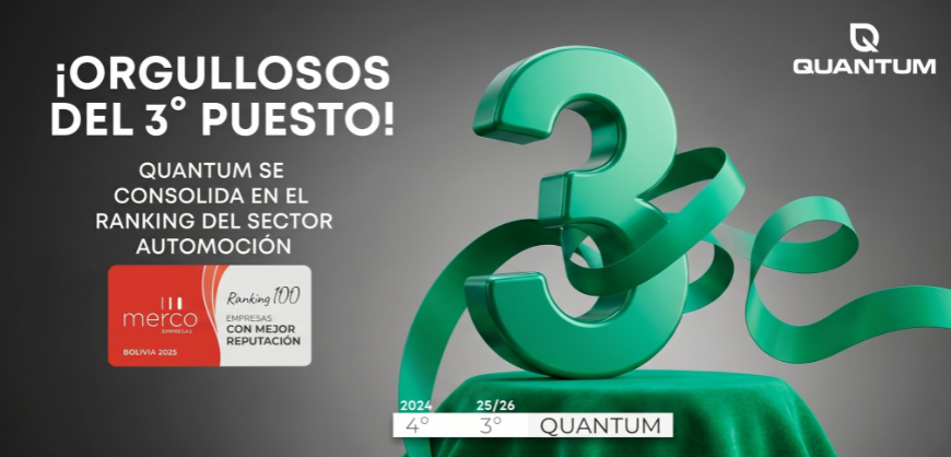 Quantum hace historia en el Ranking Merco 2025: ¡Entramos al podio!