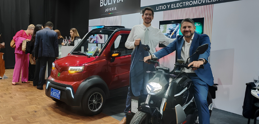 Quantum impulsa la electromovilidad en el Encuentro Empresarial Visión Bolivia 2025