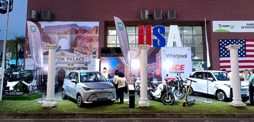Quantum deslumbra en su debut en la Expocruz 2025