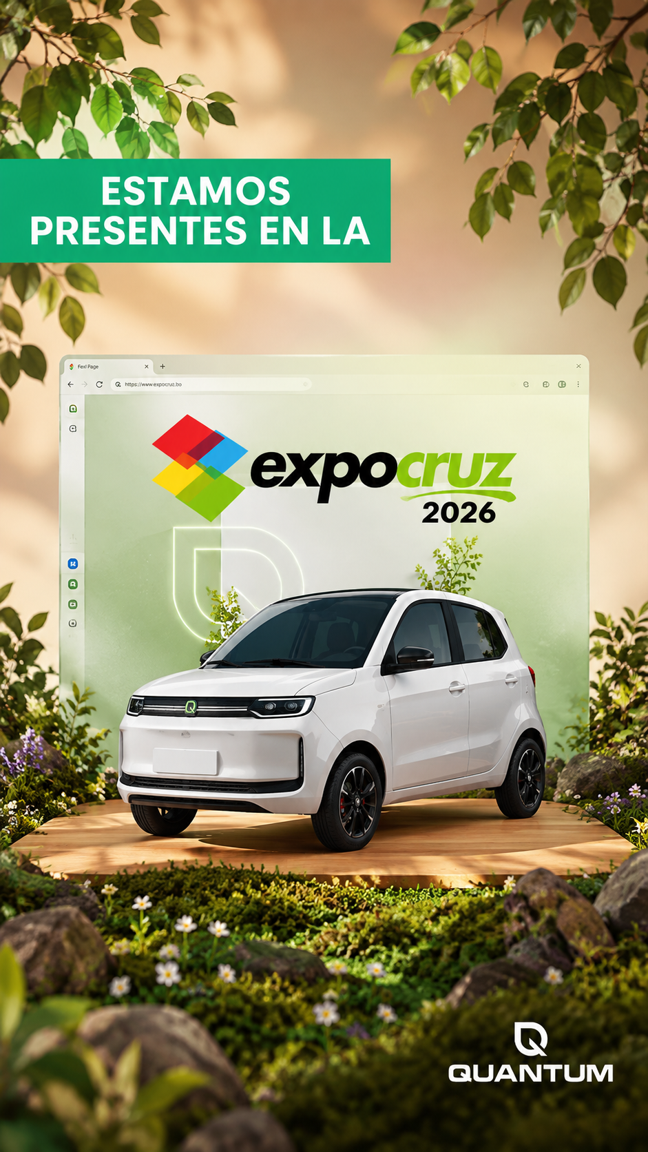 Quantum presente en Expocruz 2026