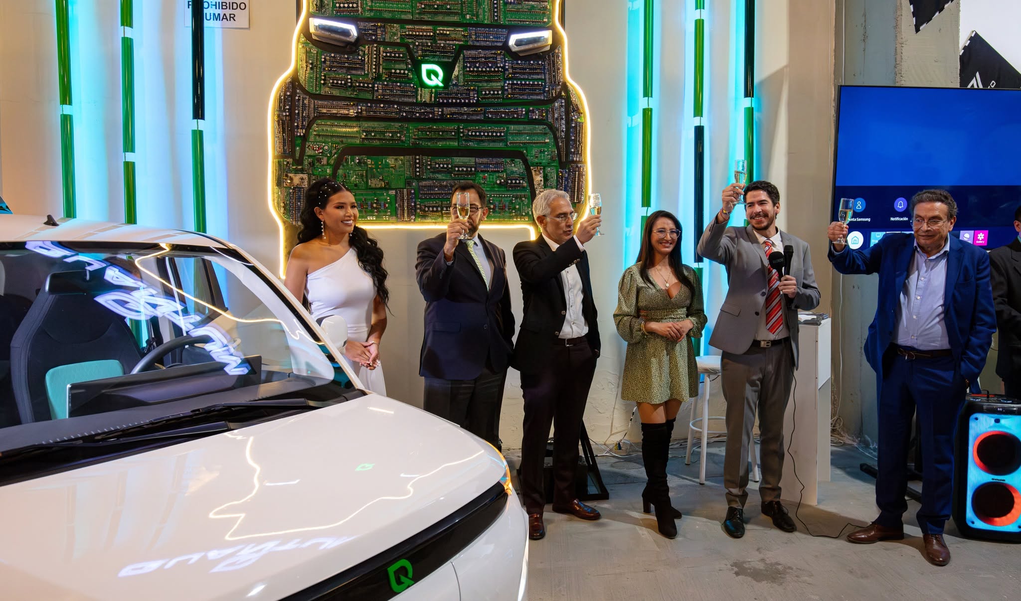 Vehículos eléctricos Quantum listos para entrega