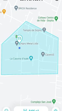 Visitar parada y seleccionar vehículo